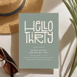 INVITACIÓN HOLA TREINTA AÑOS 30<br><div class="desc">¡Atención a todos los niños y chicas de cumpleaños! Prepárate para tocar tu gran 3-0 con estilo con nuestra moderna y moda Invitación de fiesta de cumpleaños número 30. El diseño tiene un alegre pero sofisticado encabezado "HOLA TREINTA", seguido de una plantilla de fiesta fácil de personalizar. Elige tu propia...</div>