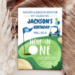Invitación Hole In One Golf Boy First Birday Par-Tee Invita<br><div class="desc">(H) ¡Una invitación divertida para tu fiesta de cumpleaños! cómodamente PERSONALIZAR este diseño con sus detalles! æSi necesita coordinar ARTÍCULOS DE COINCIDENCIA, por favor compruebe nuestra colección o tienda de correspondencia. ¿Tiene alguna pregunta sobre nuestros diseños o si no encuentra lo que está buscando, por favor contáctenos: designmypartystudio@gmail.com. 6.º tentativa...</div>