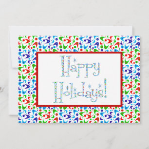 Invitación Holiday Boomerangs