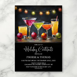 Invitación Holiday Cocktail Party