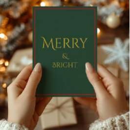 Invitación Holiday Luxe Modern Elegant Invitation Card
