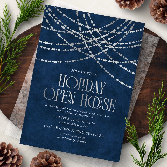 Invitación Holiday Open House Invitation (Subido por el creador)