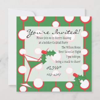 Invitación Holly-tini