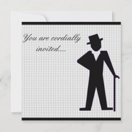 Invitación Hombre bailarín