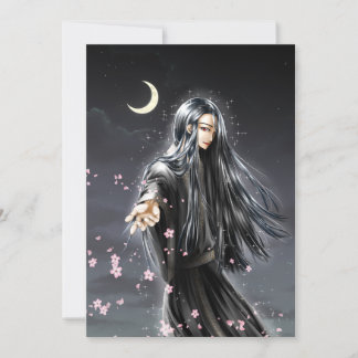 Invitación hombre de ojos rojos