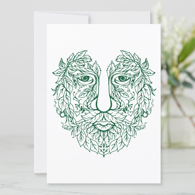 Invitación Hombre verde (Subido por el creador)