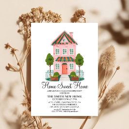 Invitación Home Sweet Home Housewarming Party Invitation Card