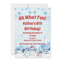 Homenaje de los hombres de nieve "Oh Qué Diversión