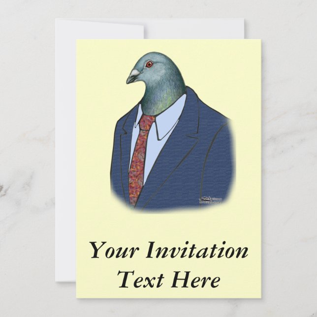 Invitación Homer Suit (Anverso)