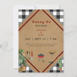 Invitación Honey Do Couples Wedding Shower III