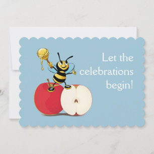 Invitación Honeybee Apple Rosh HaShana