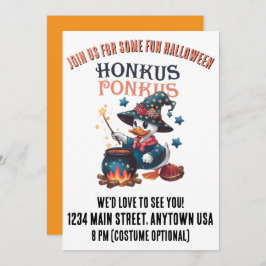 Invitación Honkus Ponkus