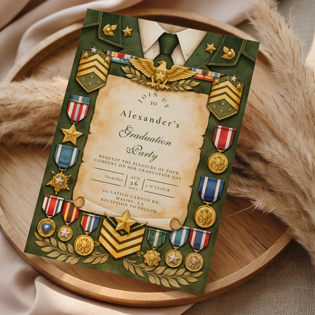 Invitación Honor & Valor Graduation Party (Subido por el creador)