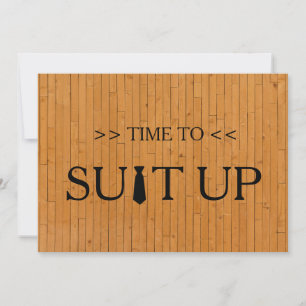 Invitación Hora de ajustar fondo blanco