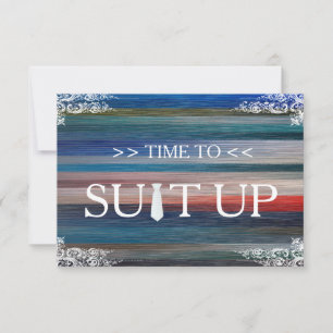 Invitación Hora de ajustar Swirl