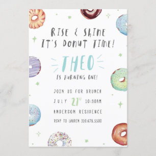 Invitación Hora de Donas
