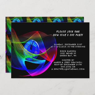 Invitación Hora de un Fiesta de Nochevieja, ZPR