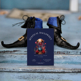 Invitación Horario de oro con rosas, sencillo y moderno