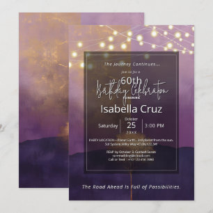 Invitación Horizon Within Diseño Minimalista