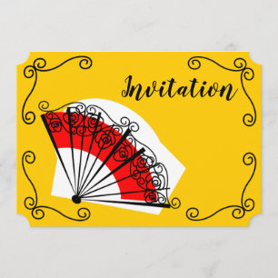 Invitación horizontal de las Esquinas de Ventilado