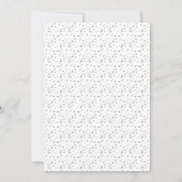 Invitación Horizontal, Nube gris