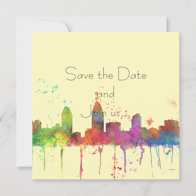 INVITACIÓN HORIZONTE DE SAN DIEGO (Anverso)