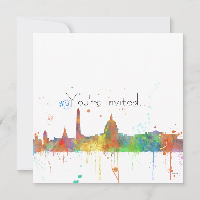 INVITACIÓN HORIZONTE DEL WASHINGTON DC (Anverso)