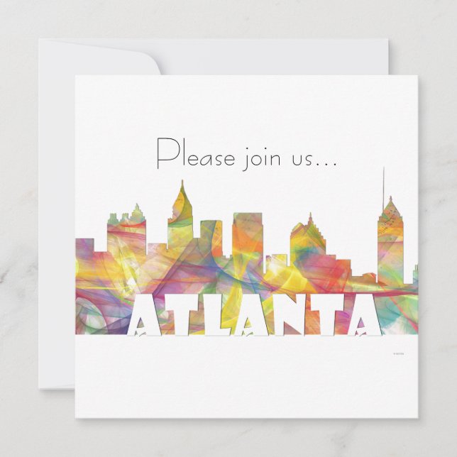 INVITACIÓN HORIZONTE MCLR 2 DE ATLANTA GEORGIA - (Anverso)