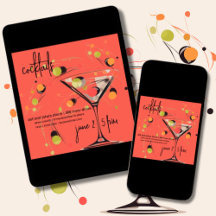 Horrible hora moderna de cócteles a mediados del s