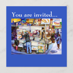 Invitación Hot Dog God, Nueva York