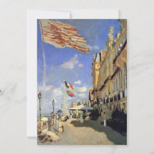 Invitación Hotel des Roches Noires, Trouville de Claude Monet