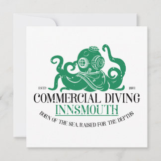Invitación Hoteles de buceo comercial de Innsmouth