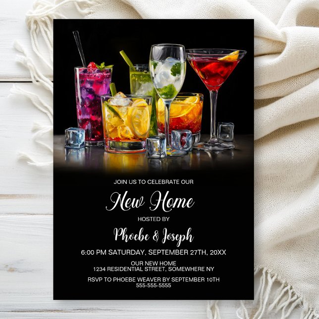 Invitación Housewarming Cocktail Party (Subido por el creador)
