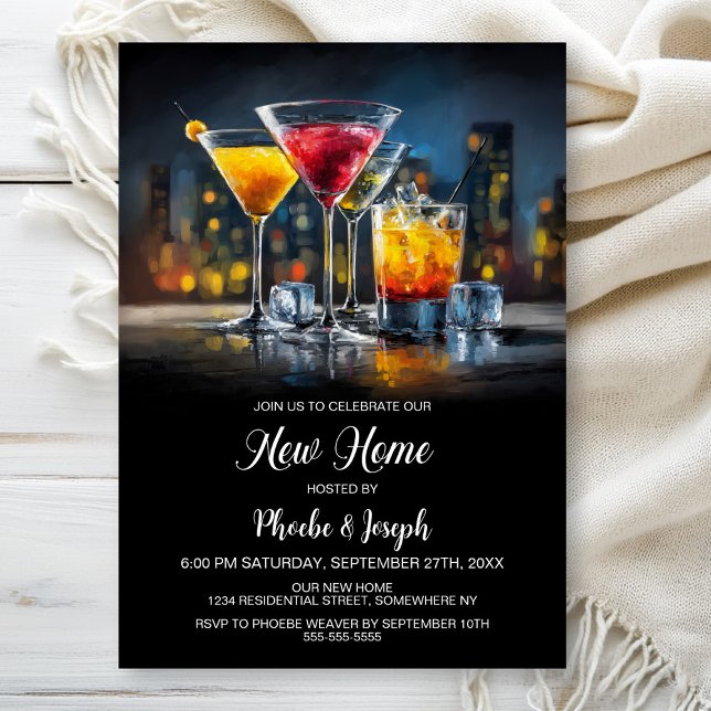 Invitación Housewarming Cocktail Party (Subido por el creador)