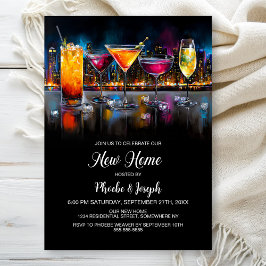 Invitación Housewarming Cocktail Party