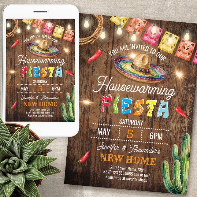 Invitación Housewarming Fiesta Party New Home (Subido por el creador)