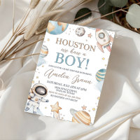 Houston Tenemos un Niño Fiesta de Bebé en el Espac