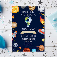 Houston Tenemos Una Fiesta De Cumpleaños De 9 Años