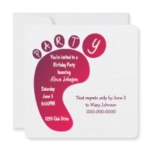 Huella De fiesta En Blanco