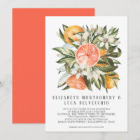 Huerto de cítricos | Boda botánica boho