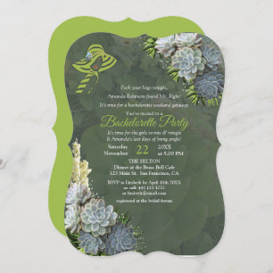 Invitación Hues de Beach Green y la exitosa Bachelorette Part