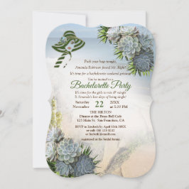 Invitación Hues de Sea Green y la exitosa Bachelorette Party
