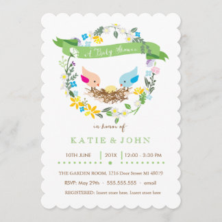 Invitación Huevo amarillo pequeño| Baby Shower neutro