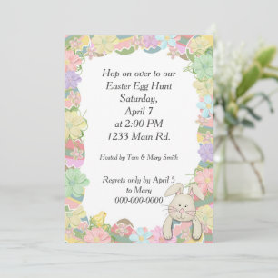 Invitación Huevo de Pascua