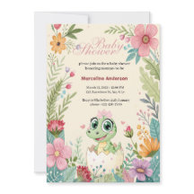 Huevos de cocodrilo bebé floral kawaii que eclosio