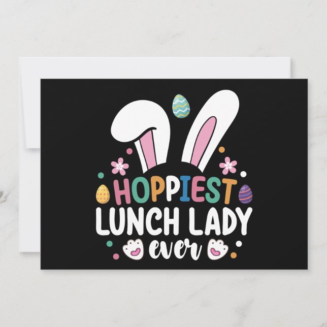 Invitación Huevos de conejo de pascua de la escuela Hoppiest  (Anverso)