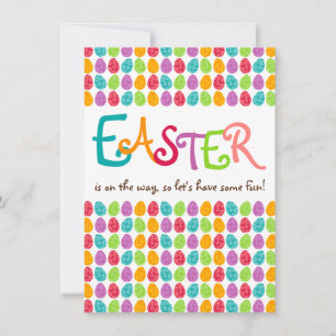 Invitación Huevos de PASCUA