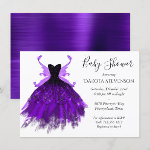 Invitación Huevos góticos Indigo Gown   Proep Royal Purple Sh