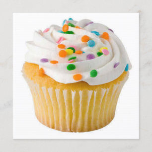 Invitación Huge Cupcake popular