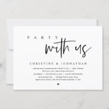 Huida de boda, fiesta con nosotros